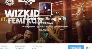 Wizkid becomes the most followed Nigerian celeb on twitter and Instagram
