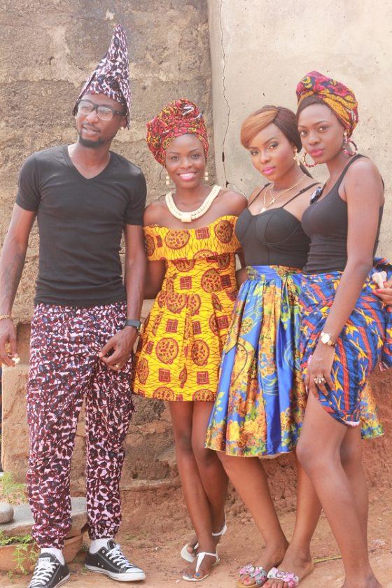 Behind the scene photos from Yemi Alade's 'Johnny' video shoot