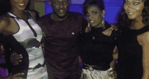 Annie Idibia's welcome party