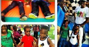 Bolu hangs out with Sound Sultan's kids