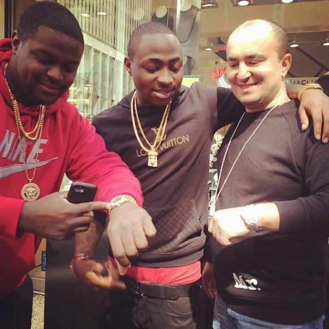 Davido and ChairmanHKN