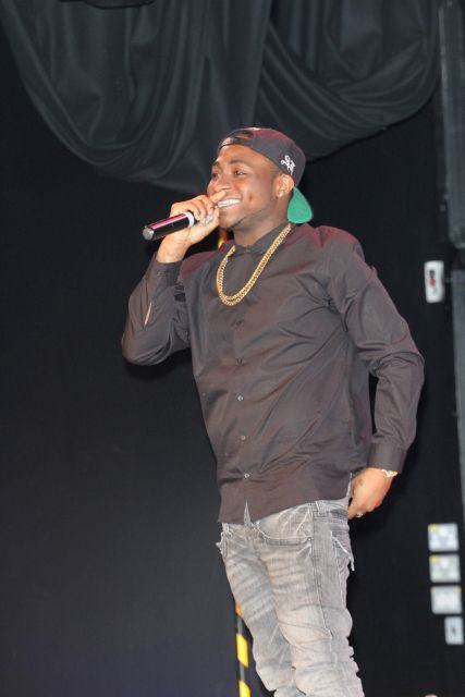 Davido at Gladesmore Community school