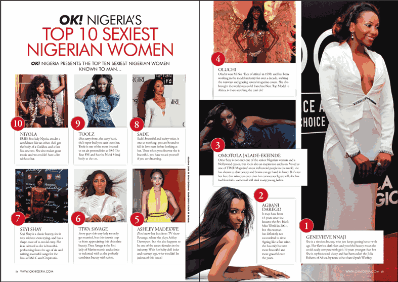 Genevieve - Sexiest Nigerian Women