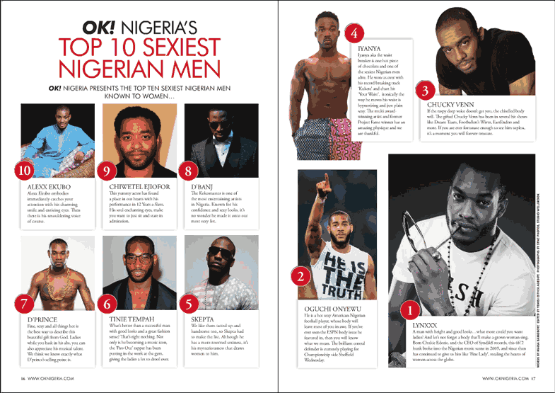 Lynxxx - Sexiest Nigerian Men