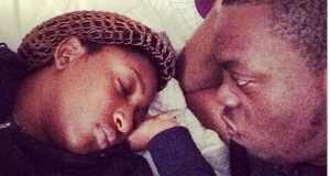 Olamide shares photo of himself and his boo in bed