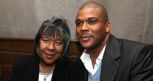 Tyler Perry and his mum