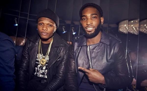 Wizkid chilling with Tinie Tempah