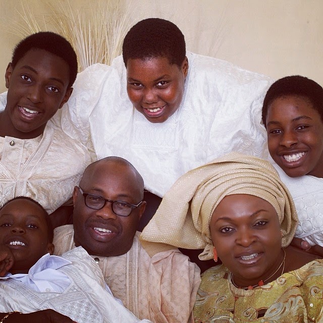 Dele Momodu's lovely family