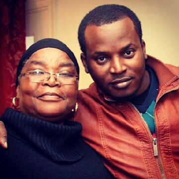Eldee and his mum
