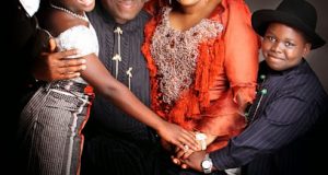 GoodLuck Jonathan, Madam Peace and their kids