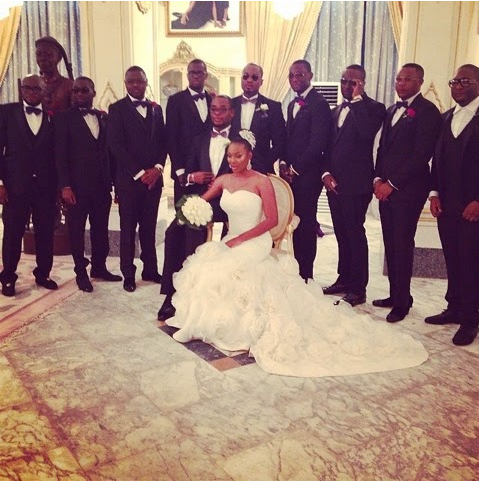 Hadiza Okoya & Ola Akala's wedding