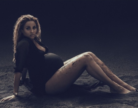 Heavily pregnant Ciara looking beautiful in new photos