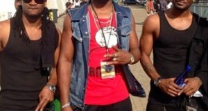 Psquare and Jude Okoye in South Africa for the Channel O Video Music Awards November 2013