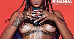 Rihanna strips for Lui magazine cover