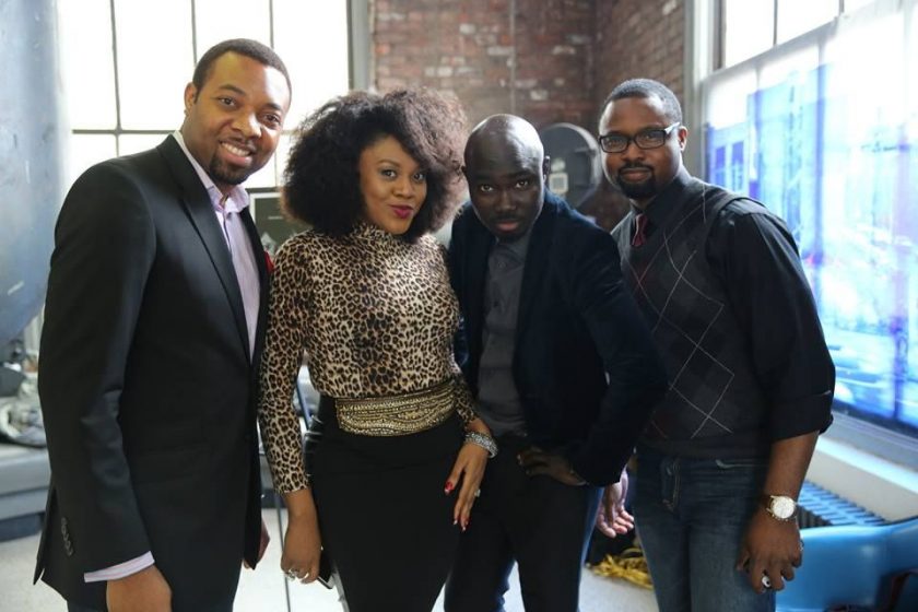 Stella Damasus & Daniel Ademinokan step-out 2014 NaijaVibe