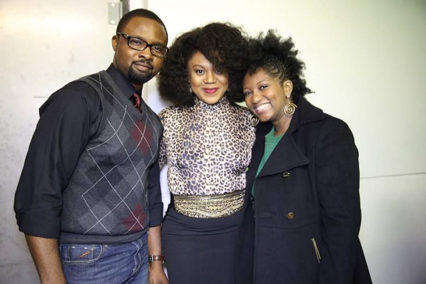 Stella Damasus & Daniel Ademinokan step-out