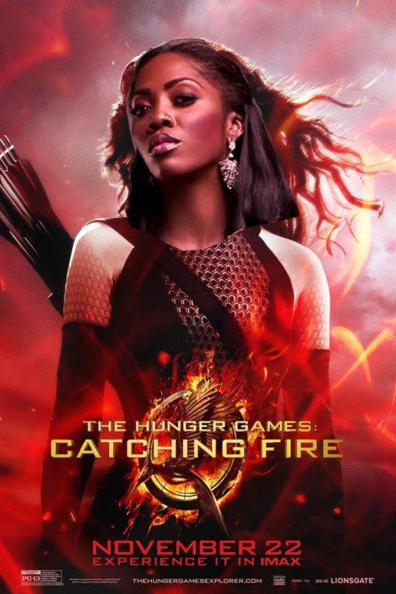 Tiwa Savage in The Hunger Games