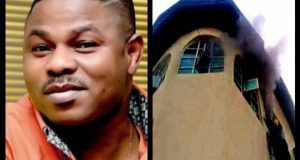 Yinka Ayefele's mansion on fire