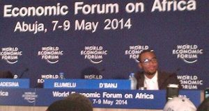 Dbanj at World Economic Forum, Abuja