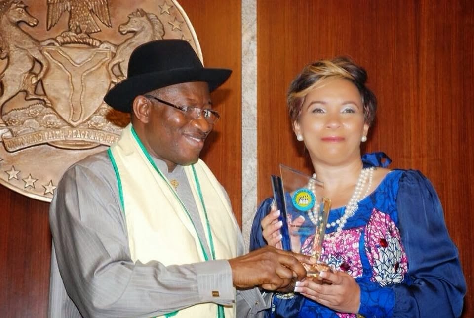 GoodLuck Jonathan and Ibinabo Fiberesima