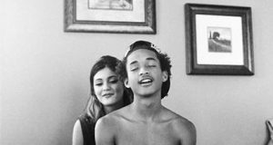 Jaden Smith with Kylie Jenner