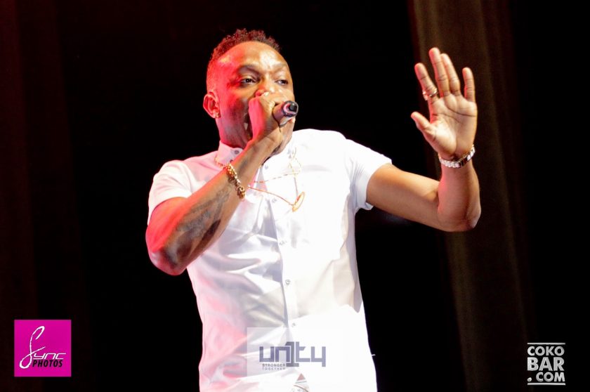 Kcee's performance - Bovi's Man On Fire London Show