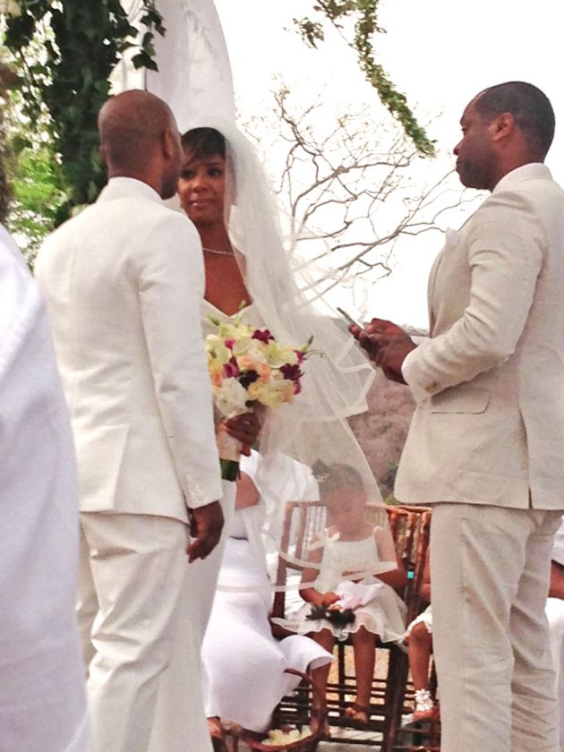 Kelly Rowland's secret wedding to Tim Witherspoon