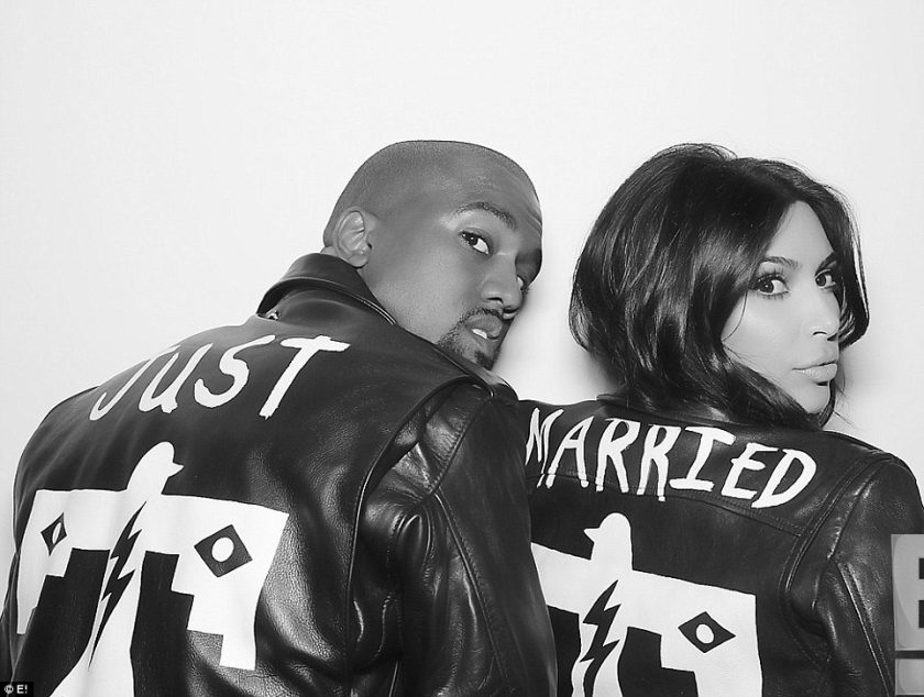 Kim Kardashian and Kanye West