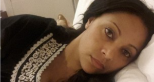 Lola Omotayo share sultry photo of herself in bed