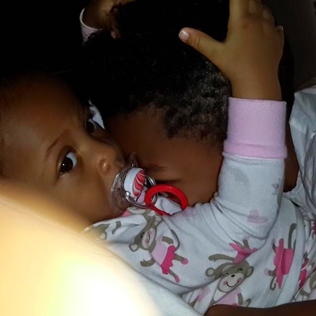 Peter Okoye's adorable kids