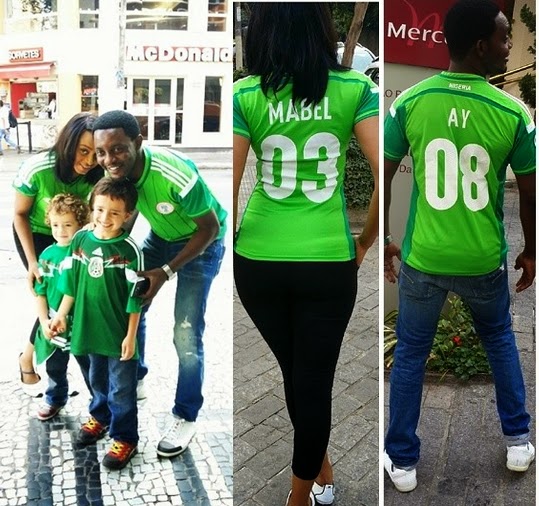 AY and wife Mabel spotted having fun in Brazil