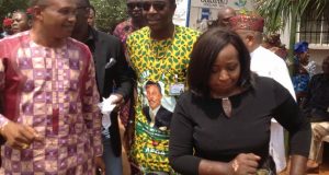 Amaka Igwe's burial