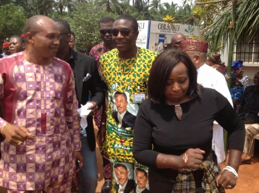 Amaka Igwe's burial