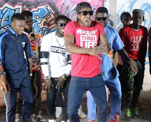 Behind the scenes with Skales on ‘Shake body’