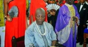 Charly boy's outfit to his dad's funeral mass