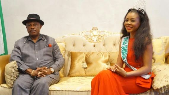 Collette Nwadike and Dr. Willie Obiano
