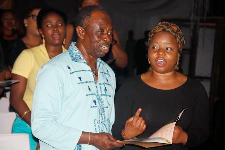 Friends at Amaka Igwe's service of songs