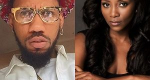 Genevieve Nnaji and Phyno