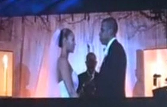 Jay Z & Beyonce release video from their secret 2008 wedding