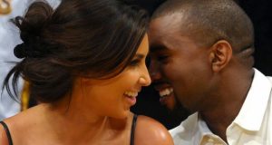 Kim Kardashian and Kanye West