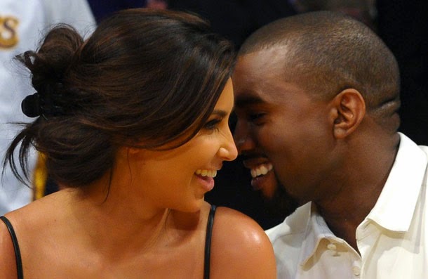 Kim Kardashian and Kanye West