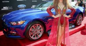 Nadia Buari's African inspired outfit to the BET Awards