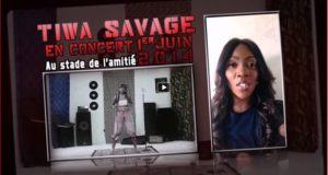 Tiwa Savage and Teebillz chilling in a private jet