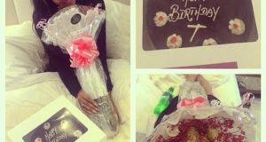 Wizkid's expensive gift to Tania on her birthday today