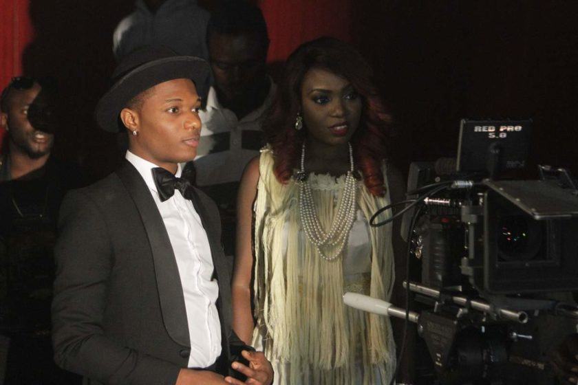 Saeon ft. Wizkid "Boogie Down" video shoot