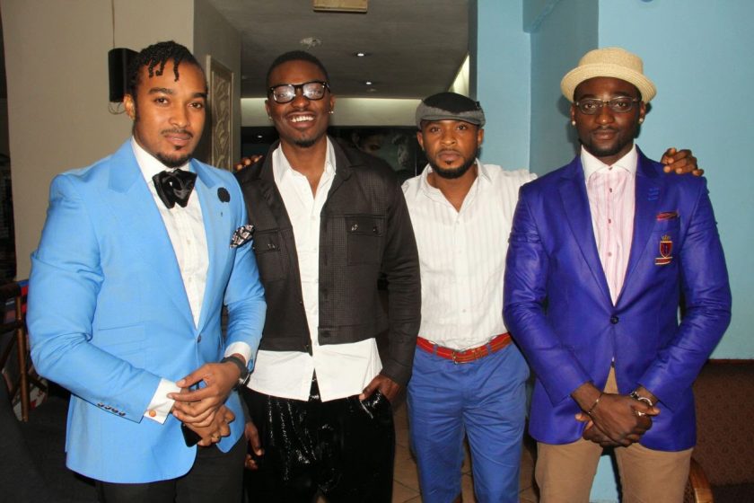 Actors at Juliet Ibrahim's movie premiere in Lagos