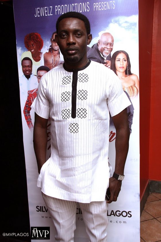 Ay at Juliet Ibrahim's movie premiere in Lagos