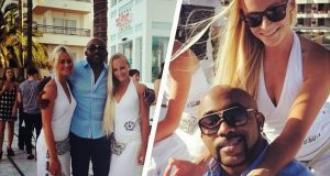 Banky W balling hard in Ibiza