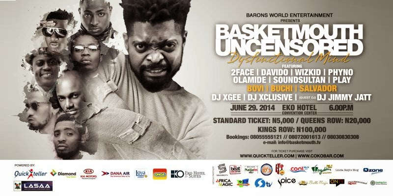 BasketMouth Uncensored 2014