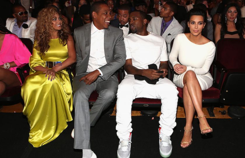 Beyonce, JayZ, Kanye and Kim Kardashian